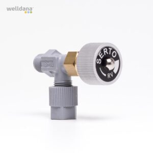 Elbow shut off valve Sparepart f. PM4/5