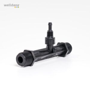 Ozone injector 3/4" OD. Blå m/adapter til vaccum slange