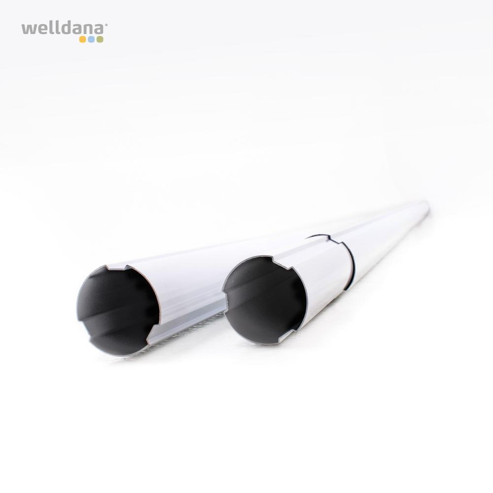 3" Alu-rør max 6,8mtr - Image 2
