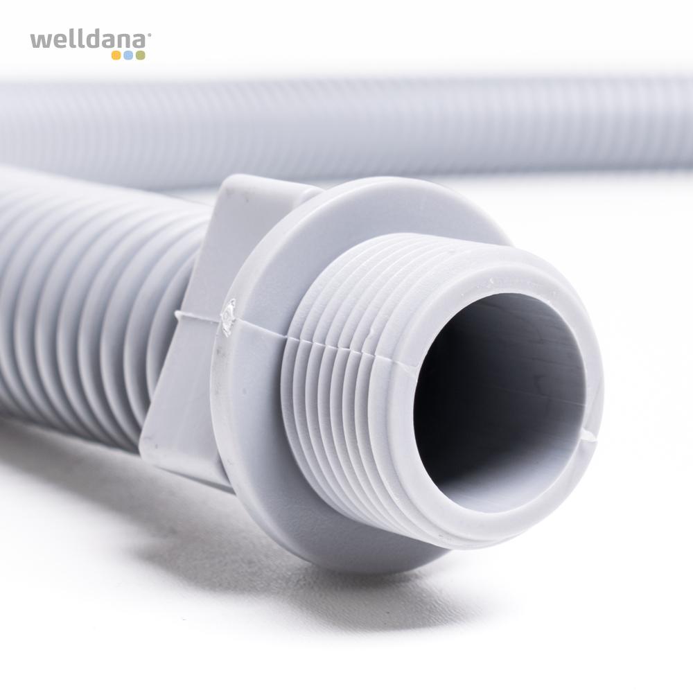 19mm Flexrør. 0,9m. ¾" Welldana poollampe +IMage poollampe - Image 2