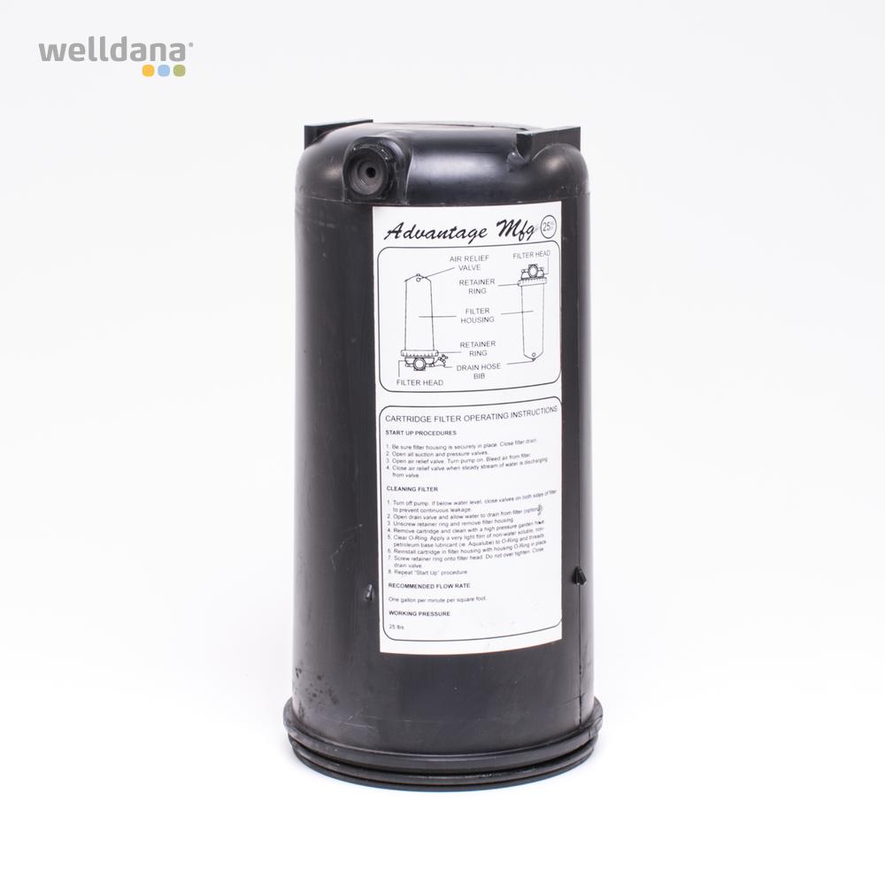 Cannister 12½" Sonfarrel t/inline Sonfarrel