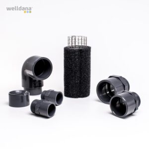 Welldana® Luftfilter /  blæser Universal. 1¼,1½,2,2½"