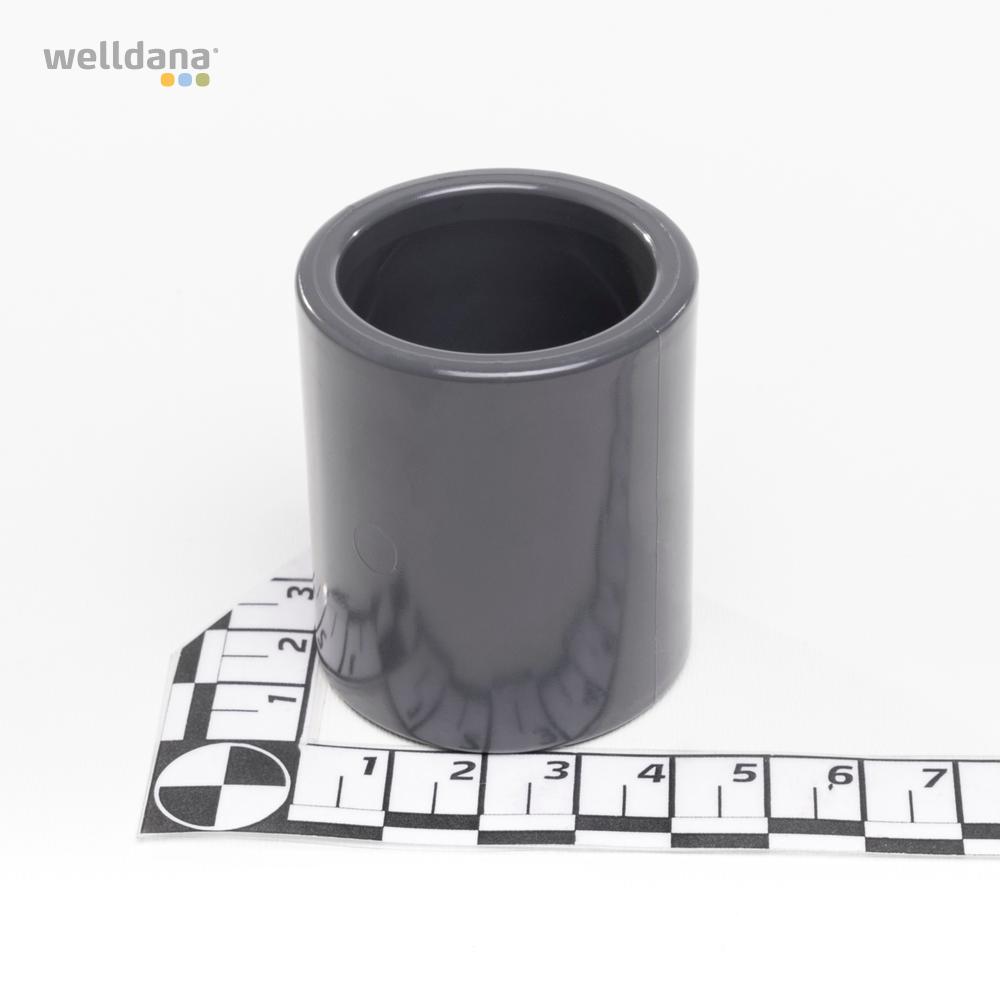 PVC muffe 32 x 33mm US - Image 3