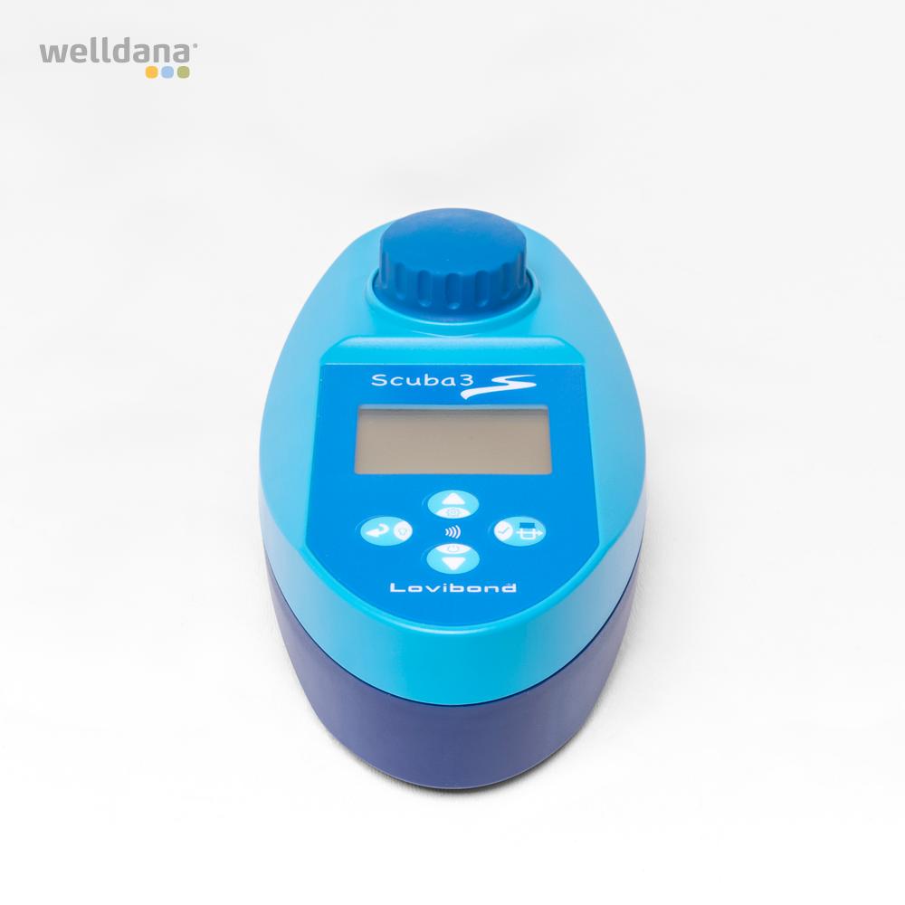 Pool tester Scuba III chl. Alkalinitet pH cyan - Image 3