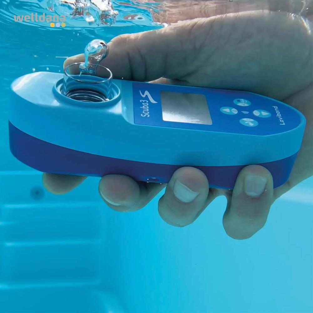 Pool tester Scuba III chl. Alkalinitet pH cyan - Image 6
