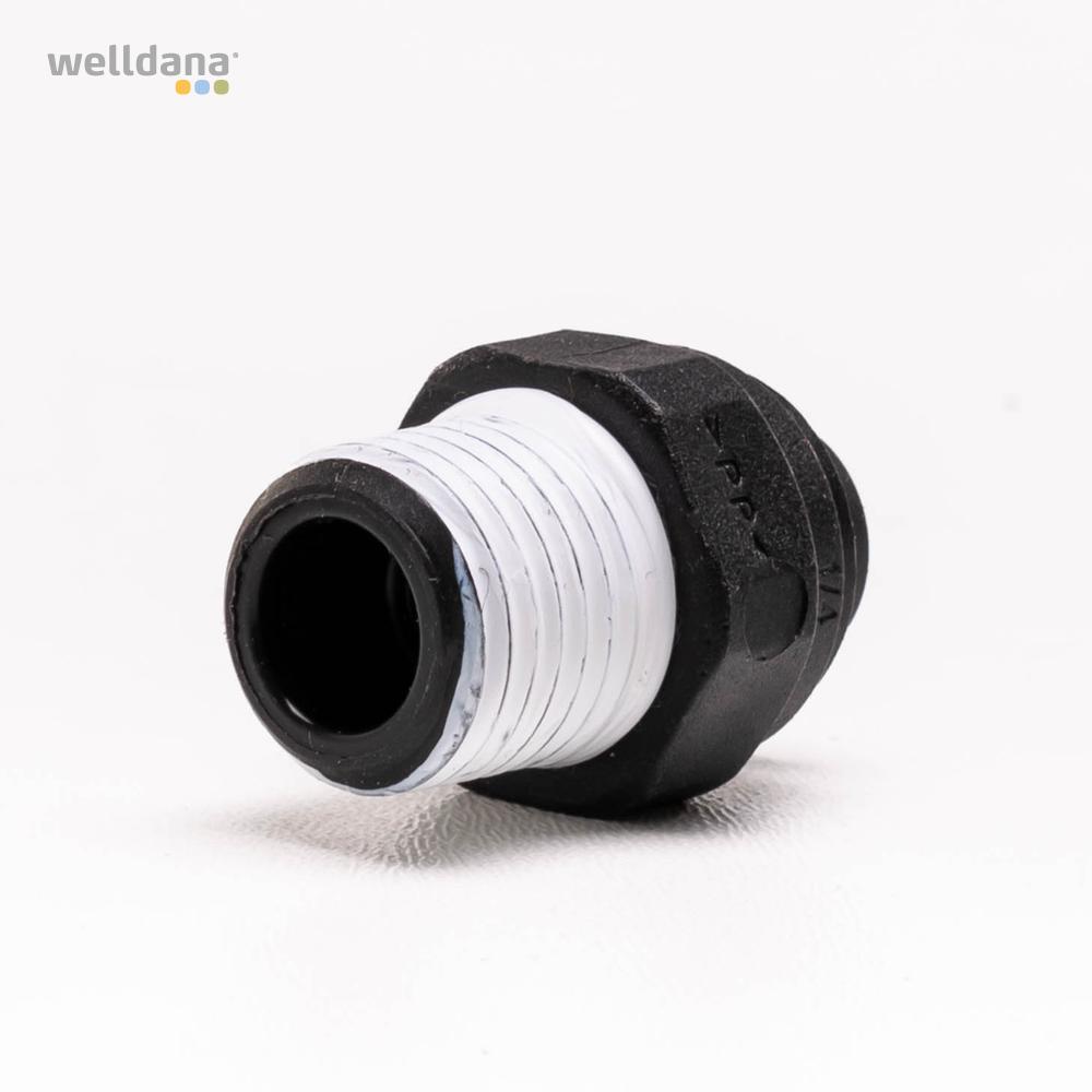 Quickkobling 1/4" nippel Aseko - Image 2
