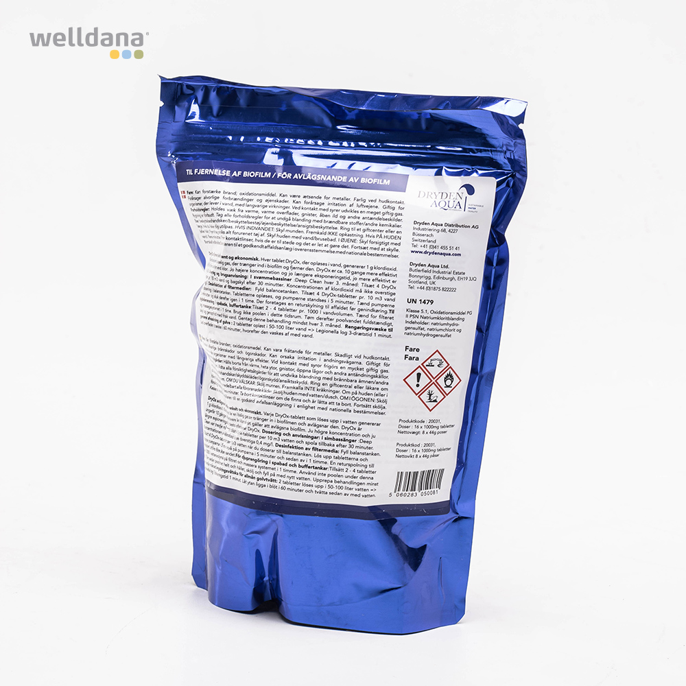 DryOx Deep Clean 8 x 2 stk. 22 grams tablet - Image 2