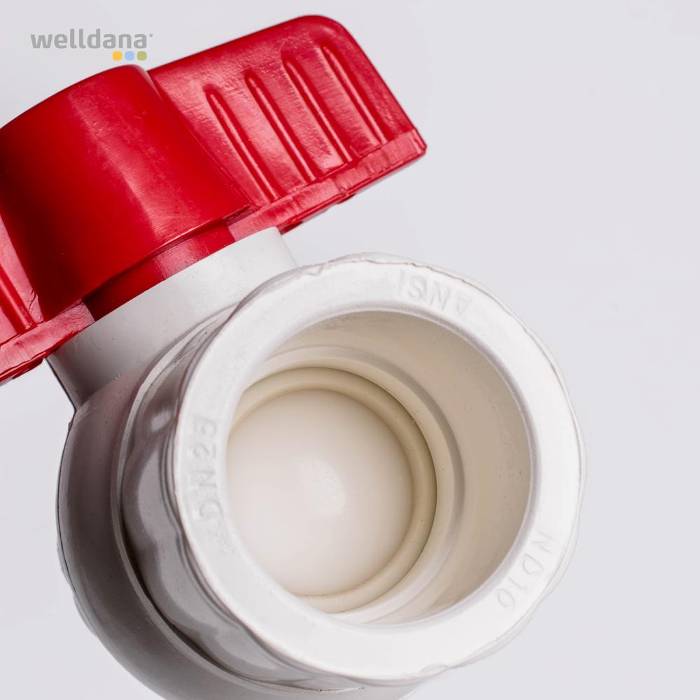 1" Ball Valve White Comfortana Pro II - Image 2