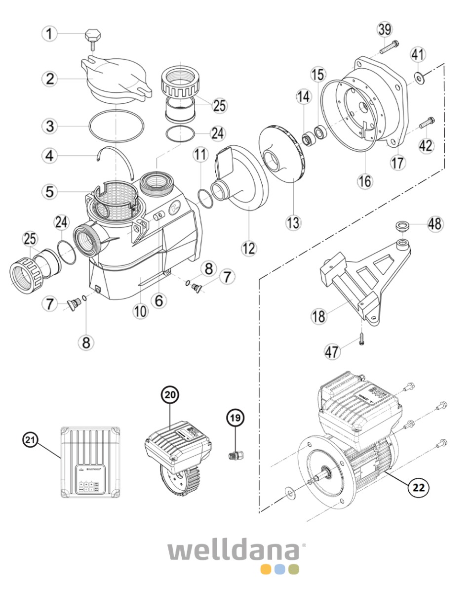 KORAL Pump Frequency 1,1 kw - 1,5 HK. 230V. - Image 9
