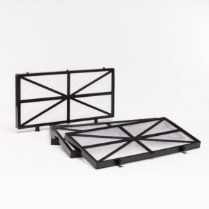 SR & RC. Filterplader 100 µm sæt a 4 stk. model fin
