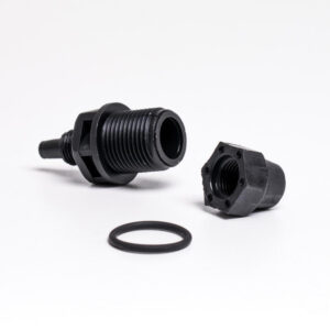 Omløber+ O-ring+ slangeadaptor f. kemikaliepumpe