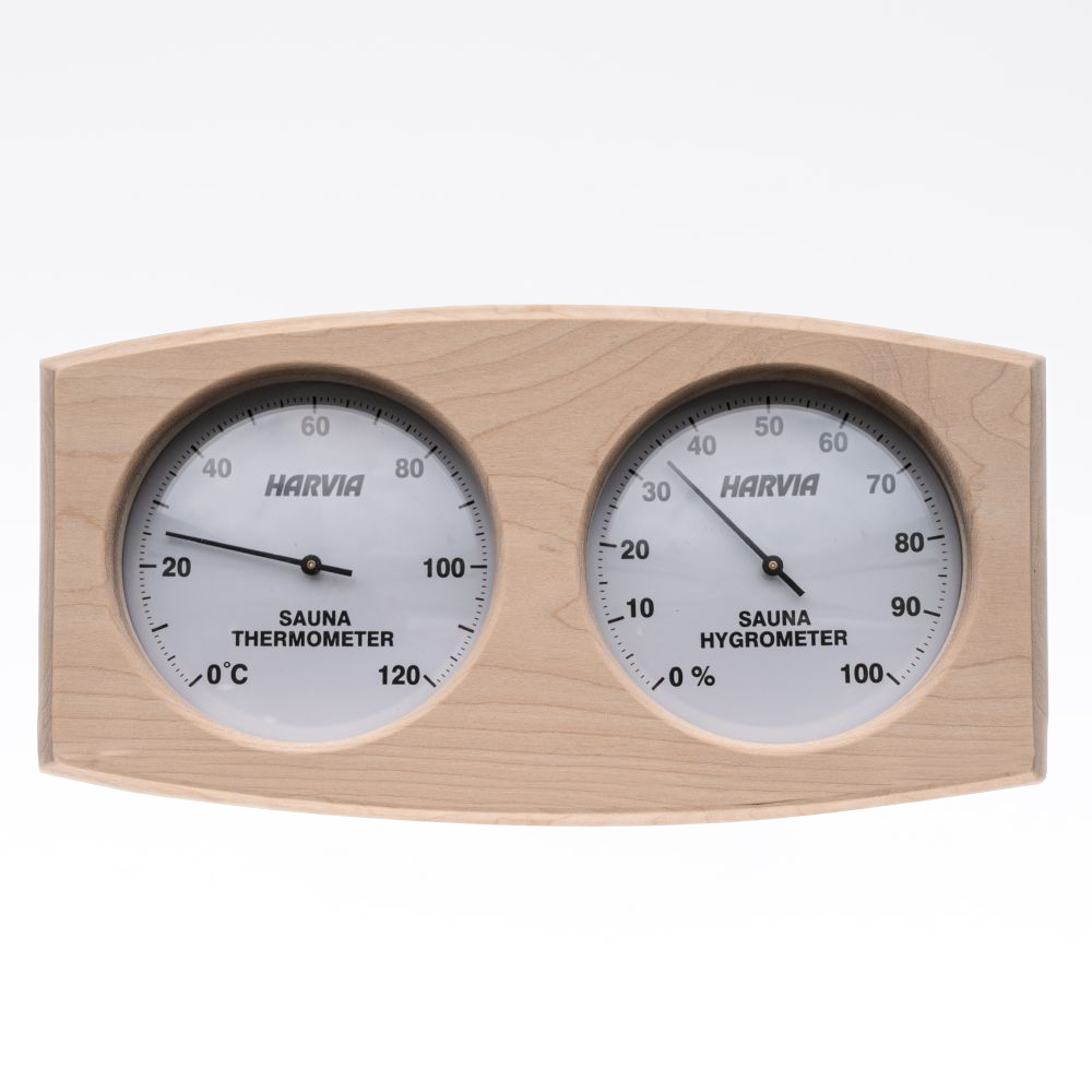 Thermo/hygrometer træramme