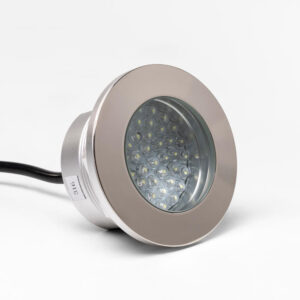 Spa Lys LED kold hvid Ø 83 mm inkl. strømforsyning