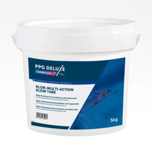 Multi-funktion klortablet 250 gr/5 kg PPG Deluxe - Rensning/desinficering /flokning/stabilisering