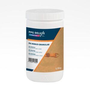 pH Minus granulat 1,5 kg PPG Deluxe - Reducerer pH værdi i vandet