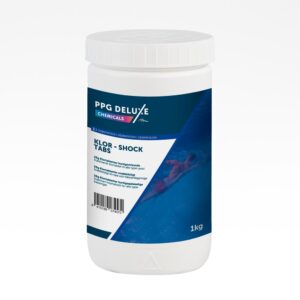20g Klortabletter hurtigtvirkende 1kg- PPG Deluxe- Stabiliseret klortablet til pool